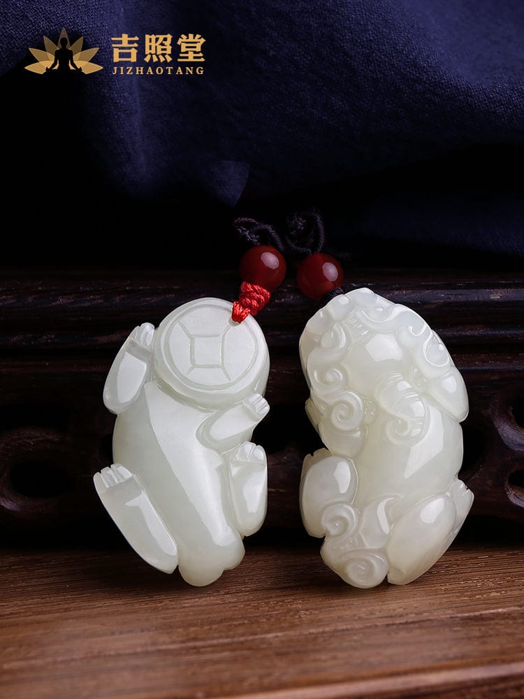 Hetian Jade Pixiu Pendant Jade Pendant Couple Pixiu Gift Ladies Pendant Jade Pichu Single Pendant Men's Necklace Stone