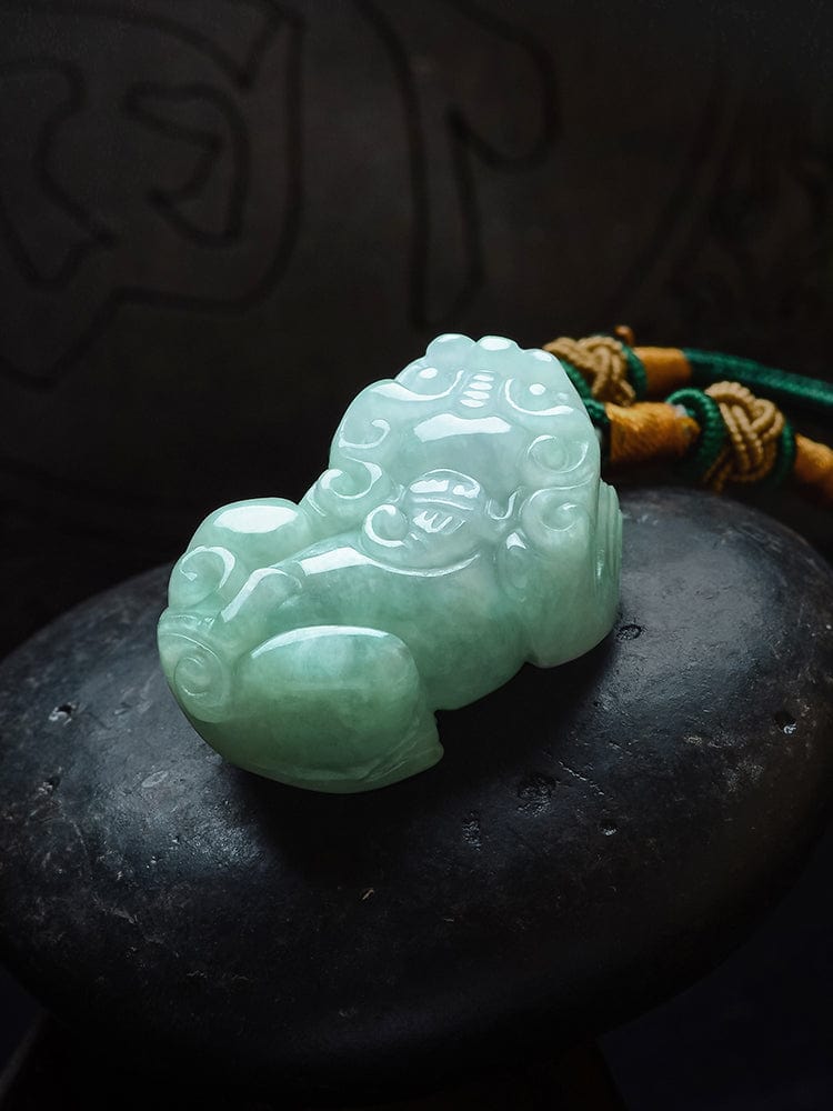 Jizhaotang Jade Pixiu Pendant Jade Single Pendant Men's and Women's Couple Necklace Pendant Jade Pendant Gift 